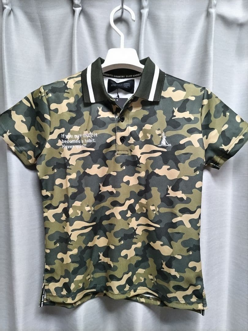 新品　FR2 ゴルフ セットアップ　ポロシャツ＆パンツ スカート　カモフラ柄
