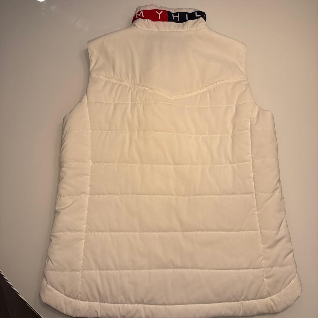  ゴルフ　ベスト　ダウン　白