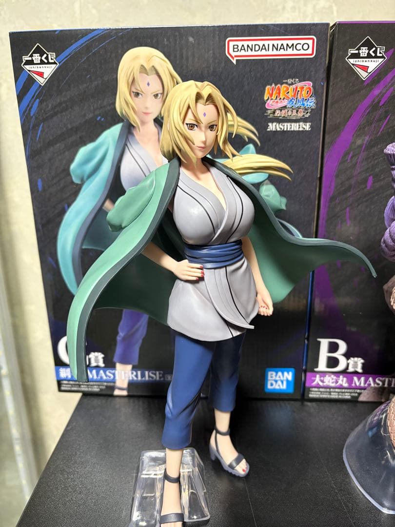 ナルト 一番くじ B賞 大蛇丸 & C賞 綱手 2体セット