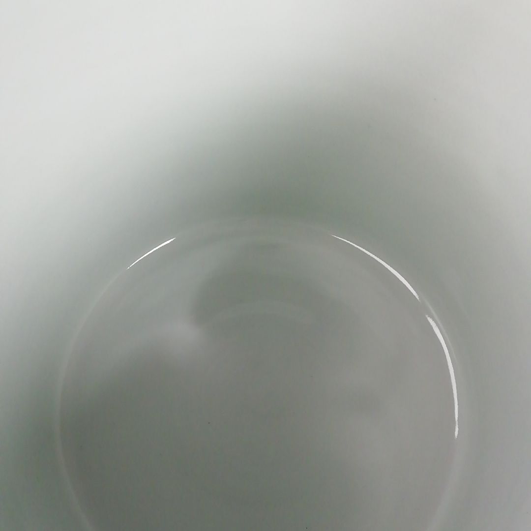 Ｗ１９０　水指　『祥瑞面取四君子画』『清閑寺窯　杉田祥平 造』　共箱　茶道具