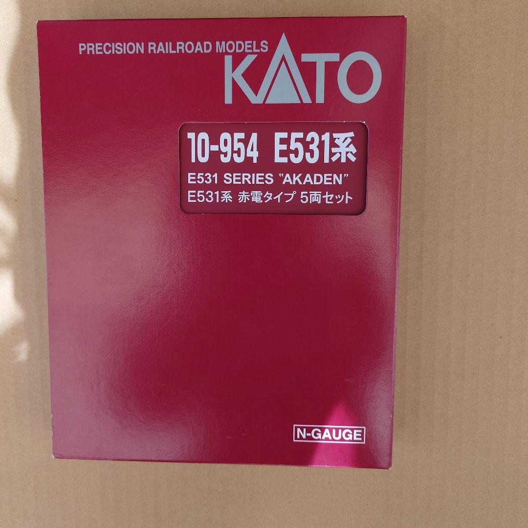 KATO・10-954、E531系赤電タイプ5両付属編成セット