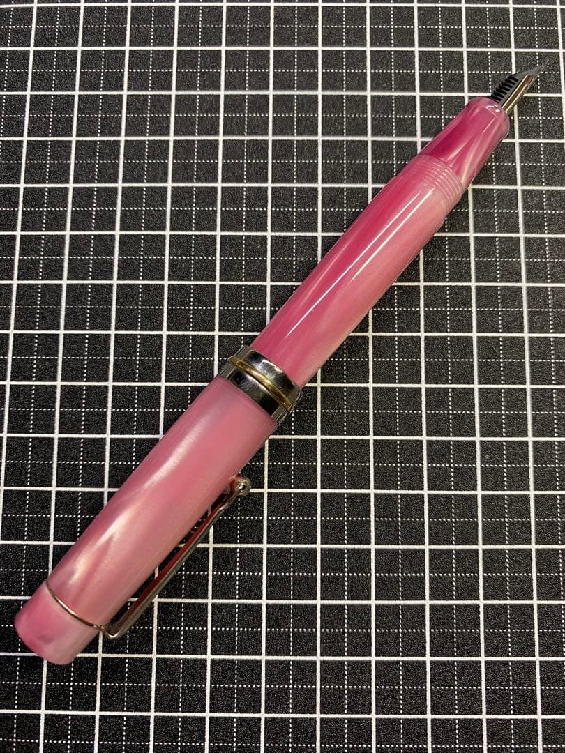 DELTA Vintage-collection Pink 万年筆　字幅F