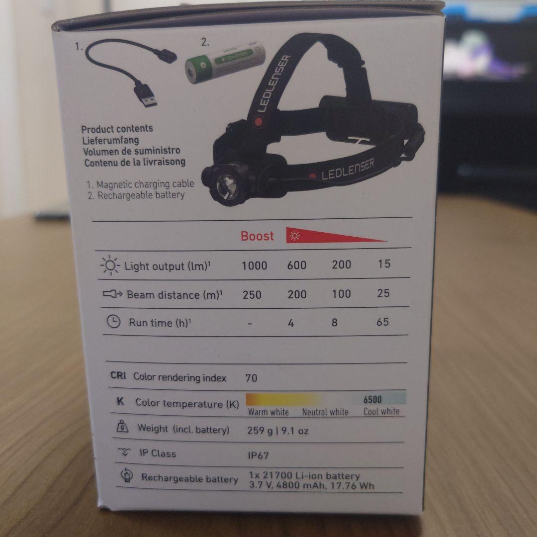 LEDLENSER H7R CORE ヘッドランプ