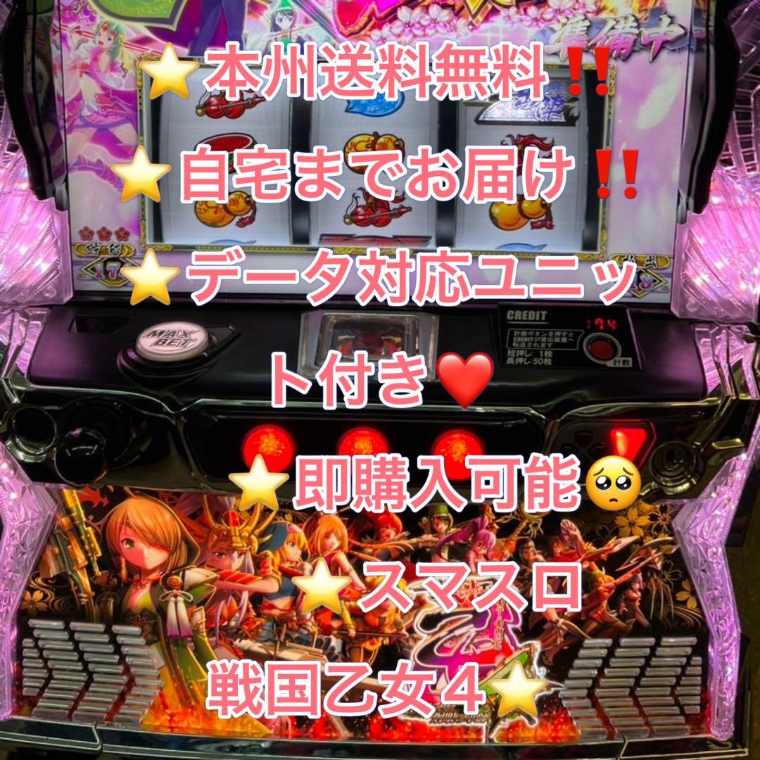 バイブスイッチ、データ対応【本州送料込み】スマスロ 実機　戦国乙女4