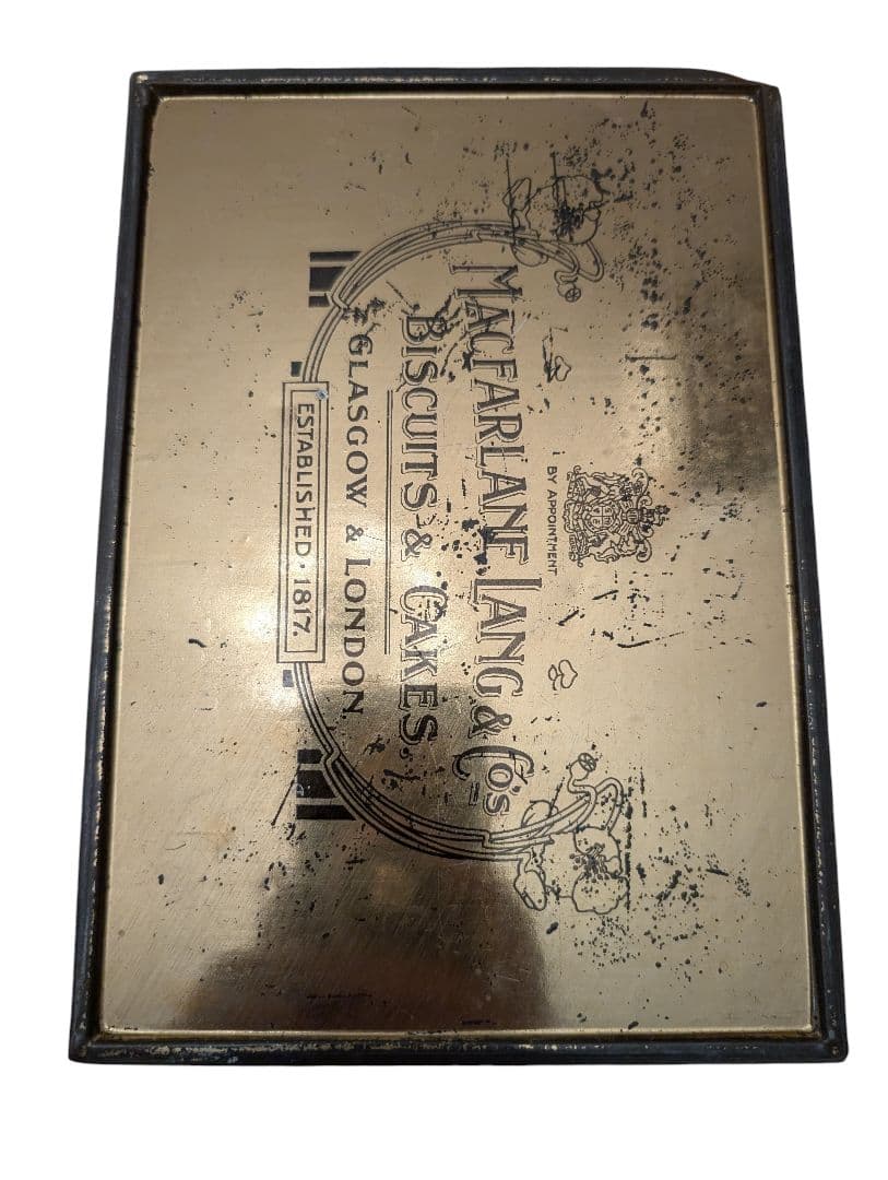 【希少・入手困難】MACFARLANE, LANG & CO'S アンティーク缶