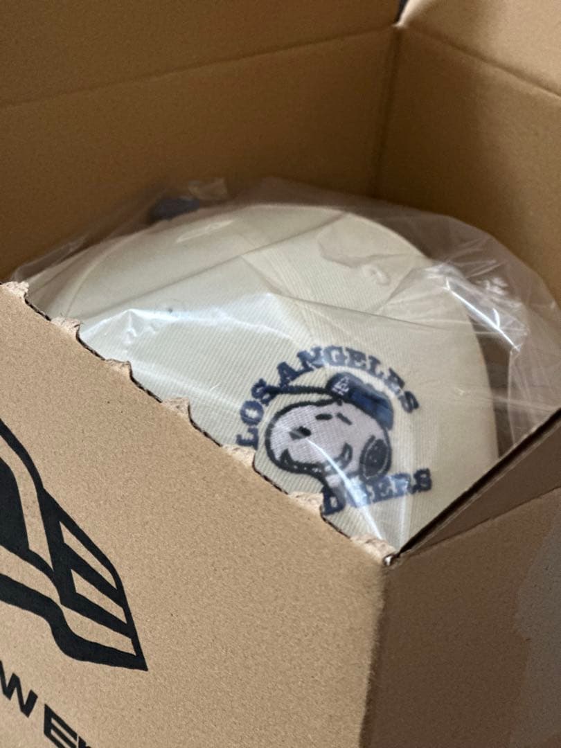 スヌーピー ドジャースコラボ ニューエラキャップ