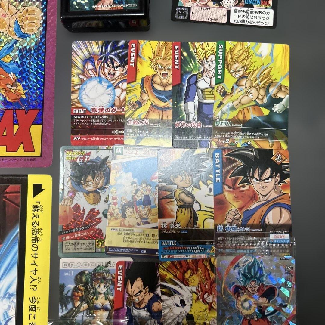 ドラゴンボール　カードまとめ売り　ジャンボカード　未開封　プロモ　ケース