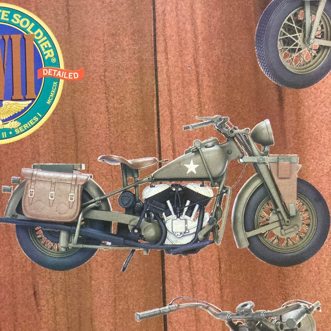 21stセンチュリートイズ製アメリカ陸軍オートバイ伝令兵&インディアン741B