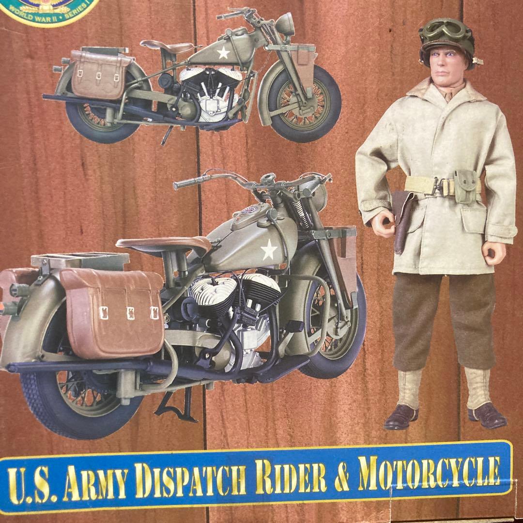 21stセンチュリートイズ製アメリカ陸軍オートバイ伝令兵&インディアン741B