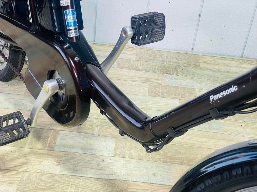 ★2987パナソニック12アンペア 20インチ子供乗せ電動アシスト自転車