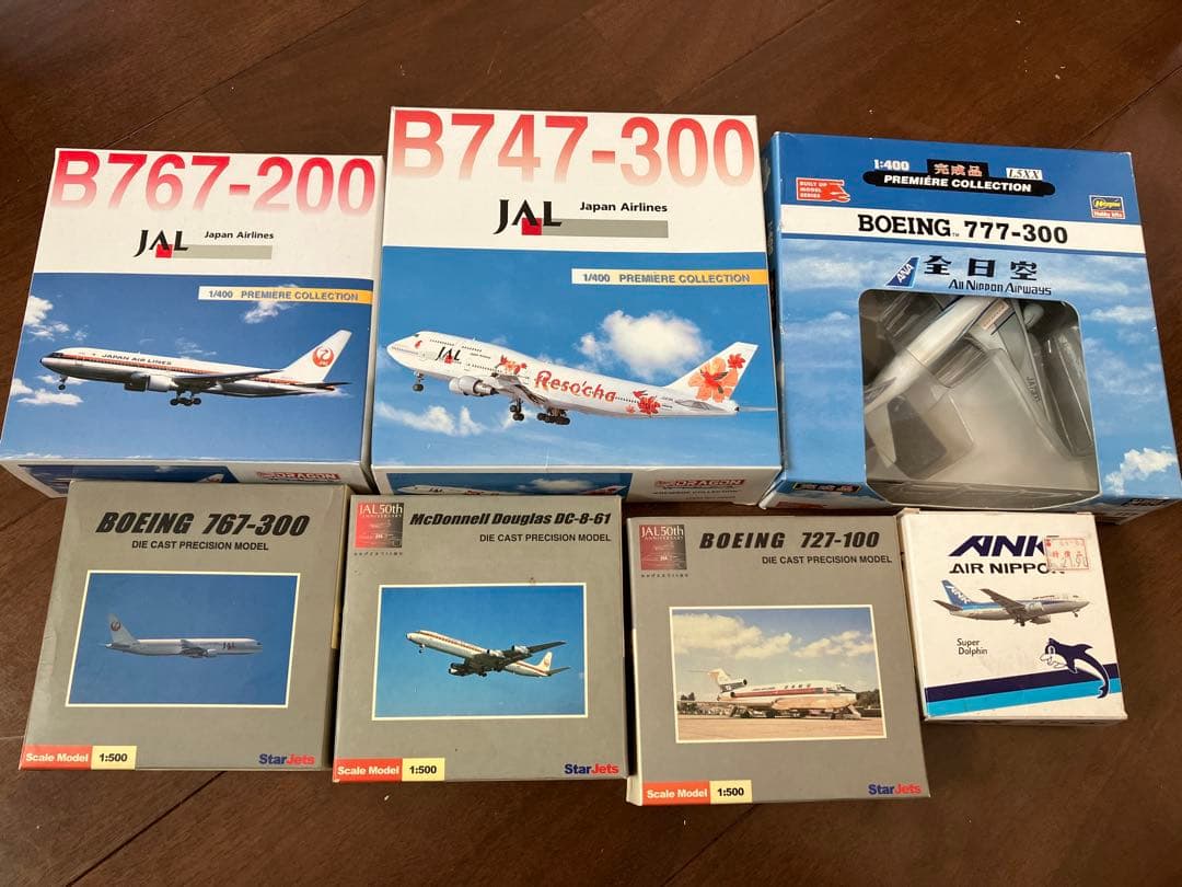 Boeing 727-100 B767-300 他6点セット+おまけ9点