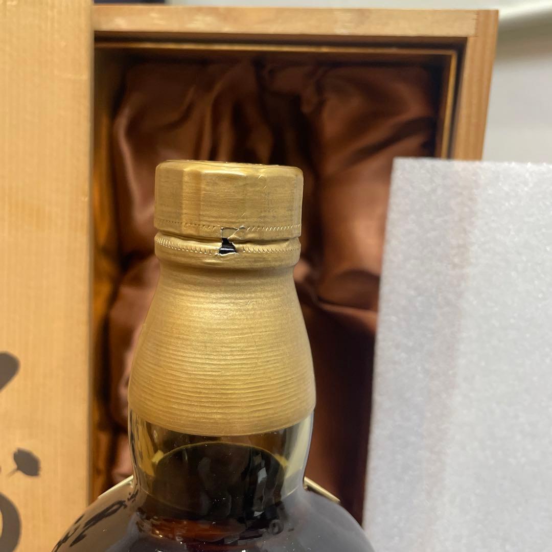 サントリーピュアモルトウイスキー　山崎12年　向獅子　木箱付き　未開封