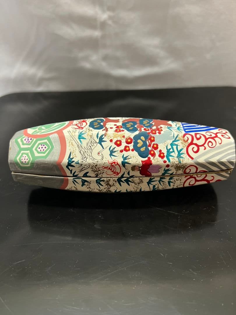 色絵 ぶりぶり香合 清閑寺窯 祥平造 茶道具