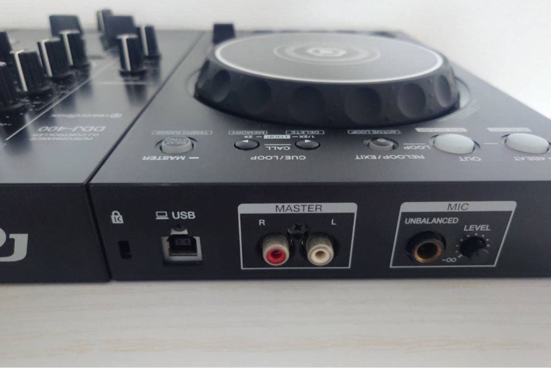 2018年製 Pioneer DJ DDJ-400 DJコントローラー