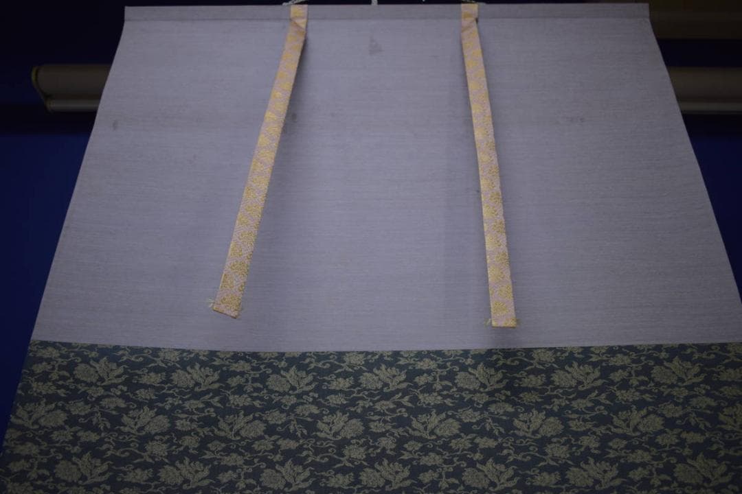 複製/雪舟/等楊/四季山水図/夏景図/工芸/桐共箱付/布袋屋掛軸HJ-50