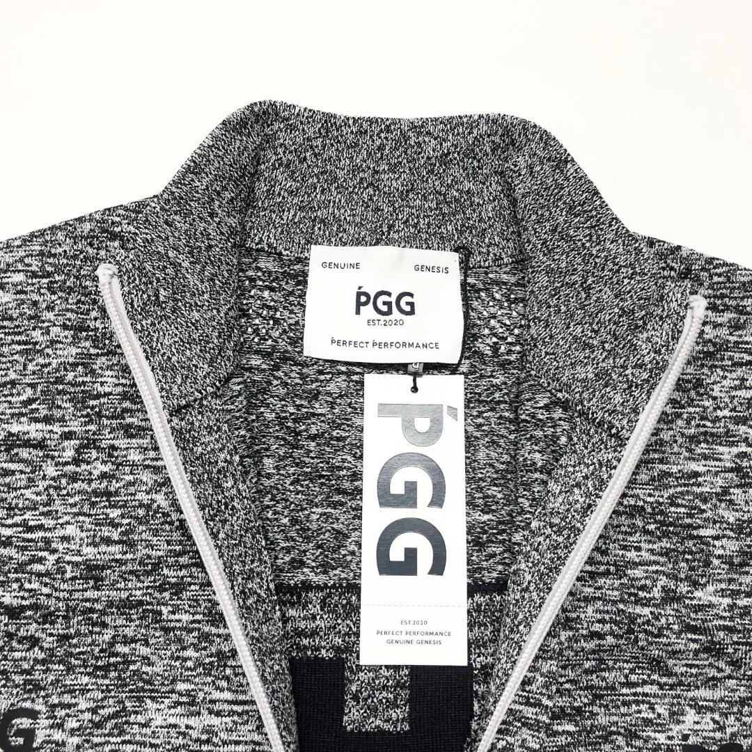 ○★新品未使用　PGG PEARLY GATES　ベスト　4　グレー系