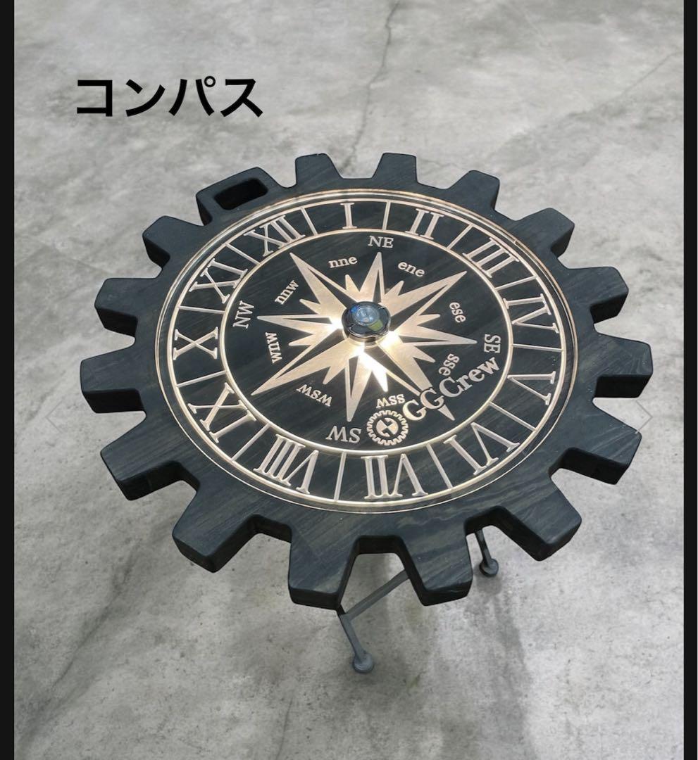 胡麻麦茶！！GGCrewマジックテーブル　鉄脚バージョン　コンパス