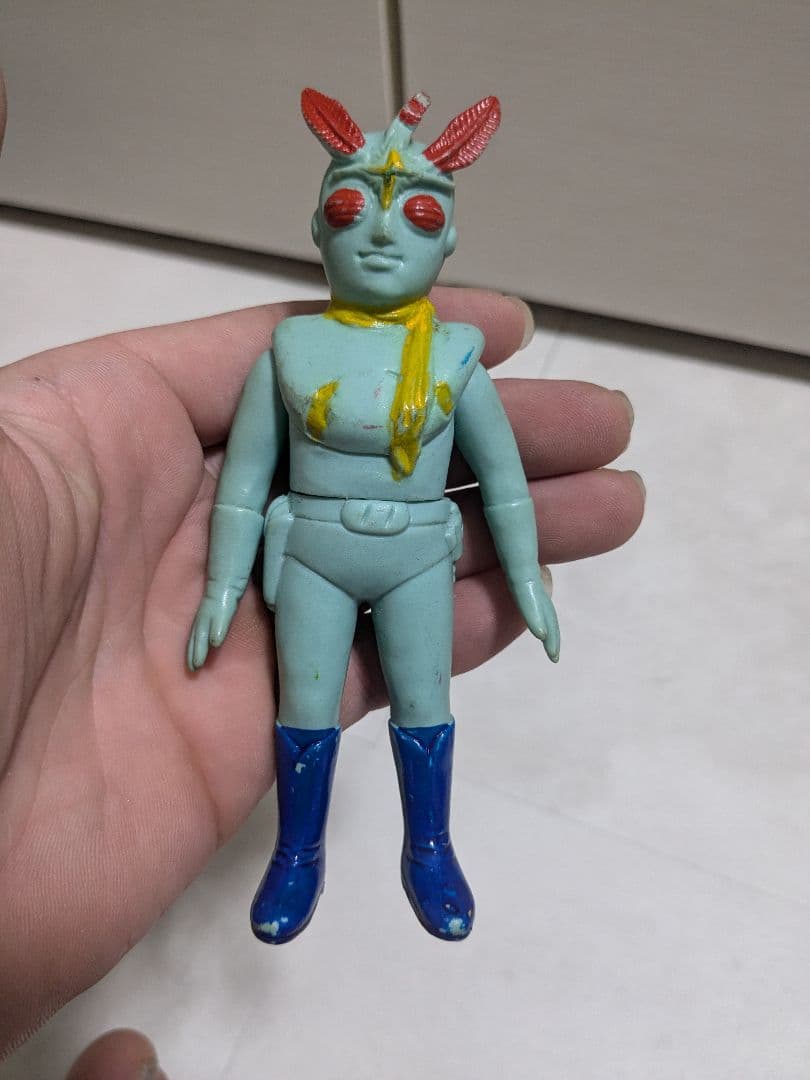 ※当時物希少　イナズマン ソフビ ブルマァク