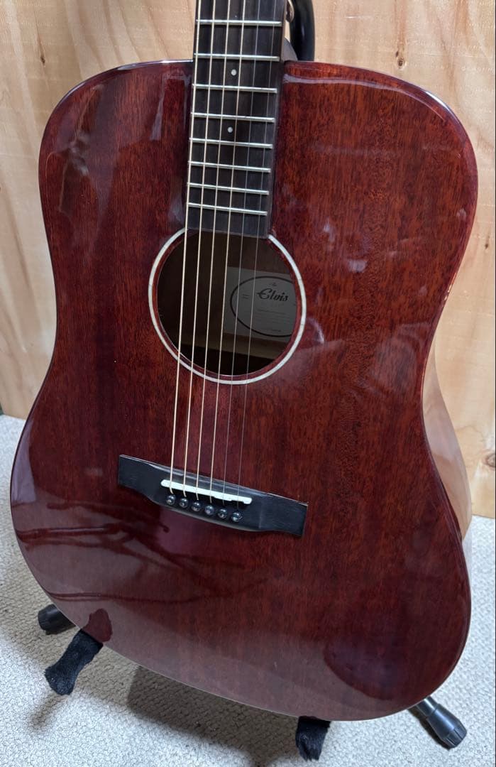 オールマホガニートップ単板/Elvis Ⅱ 未使用に近い状態です！