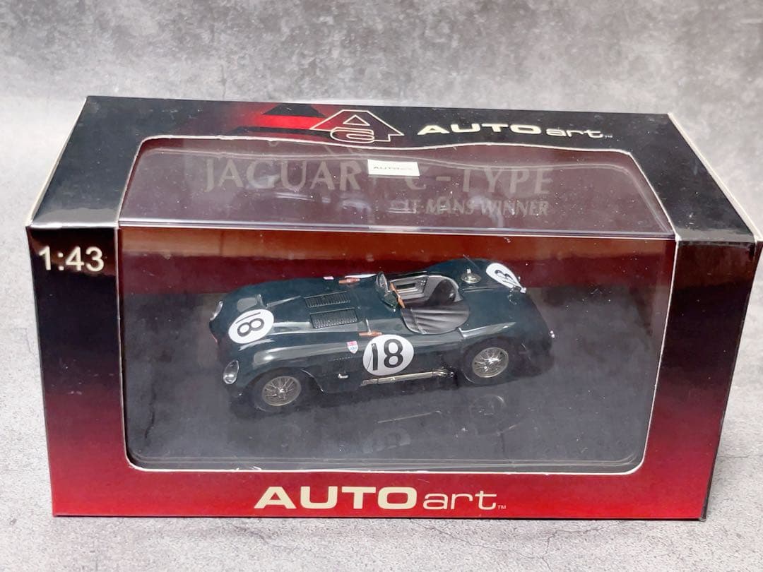 オートアート 1/43 JAGER C-TYPE ジャガー