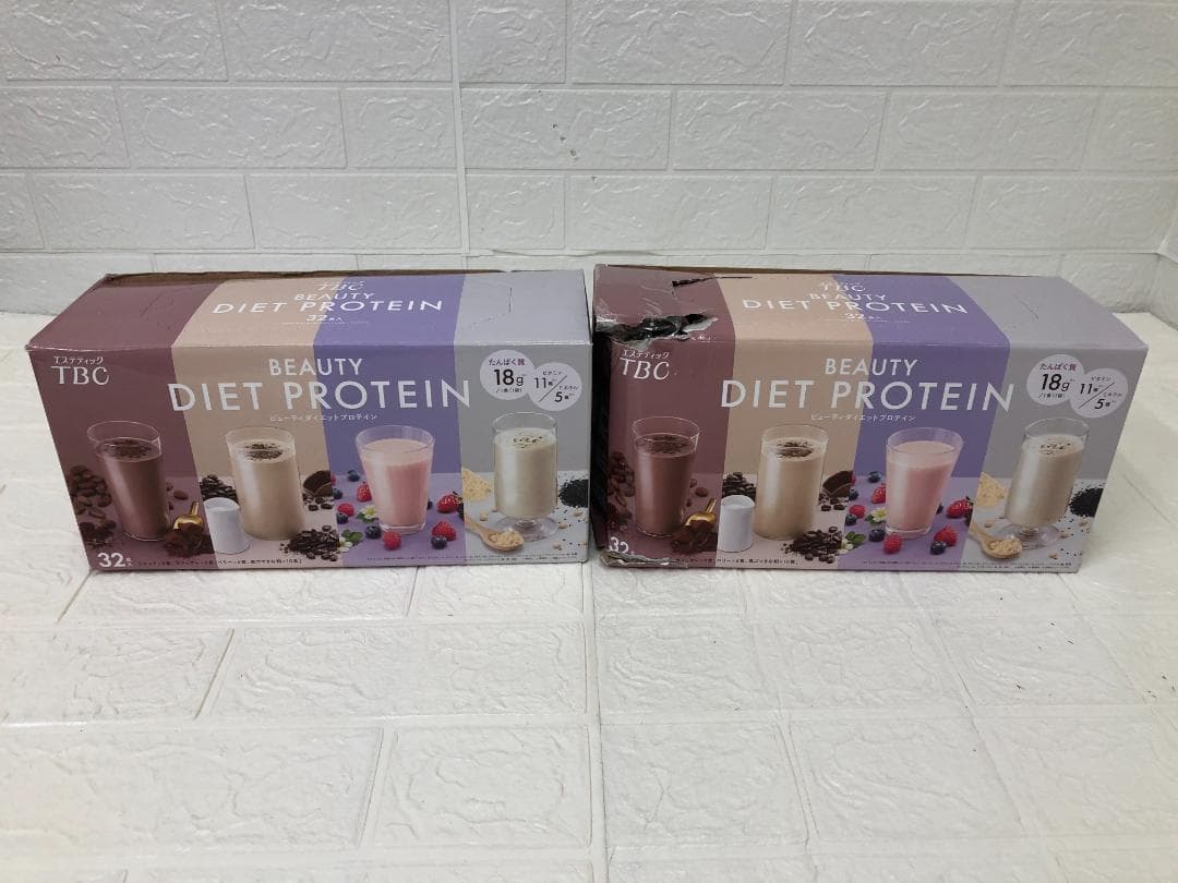 TBC ビューティダイエットプロテイン 2箱セット（64食分）