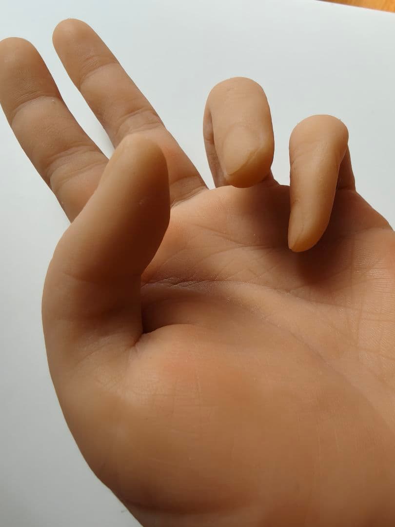 ハンドモデル 左手右手セットシリコン マネキン 模型 男性