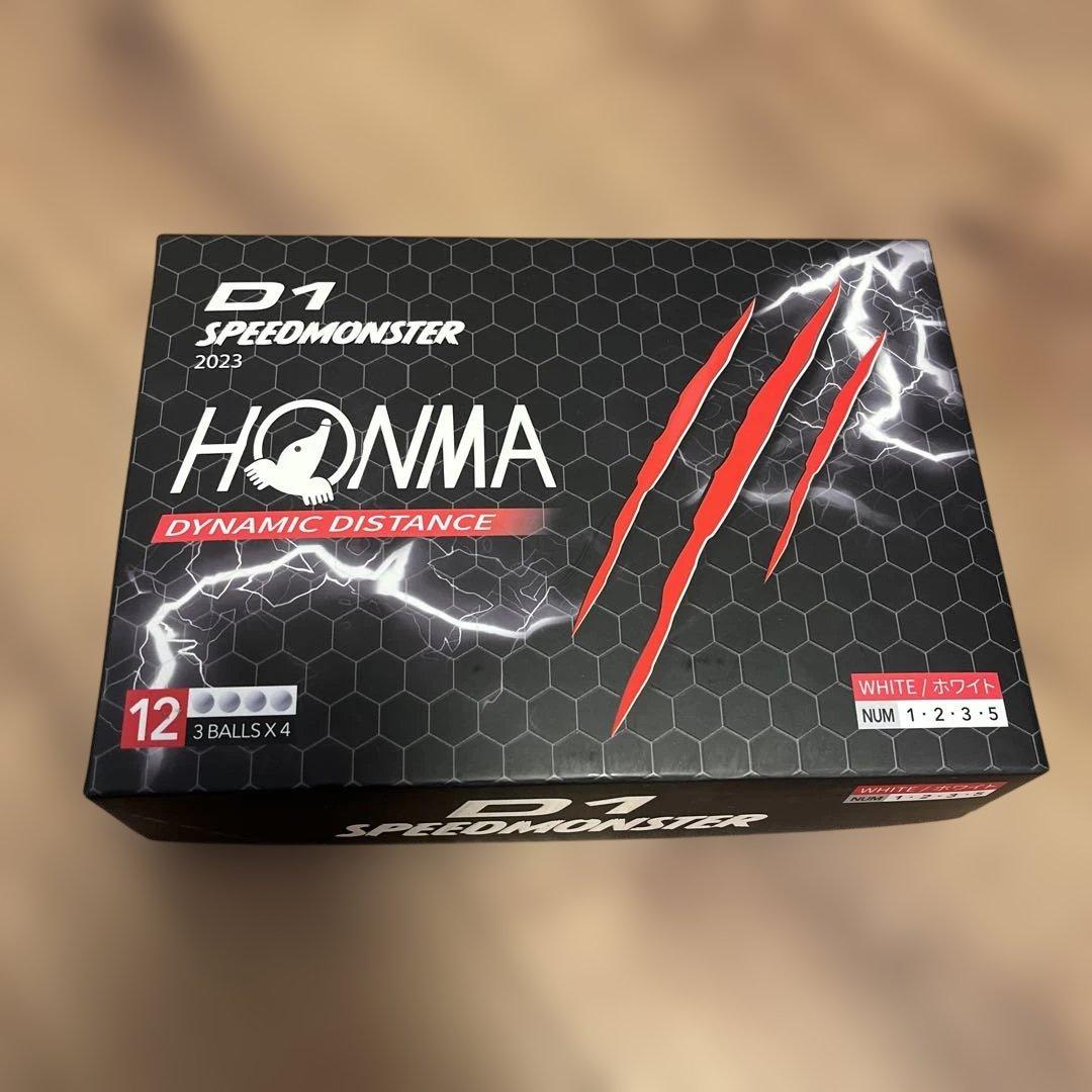 ★ホンマ　2023年モデルD1スピードモンスター　５箱★