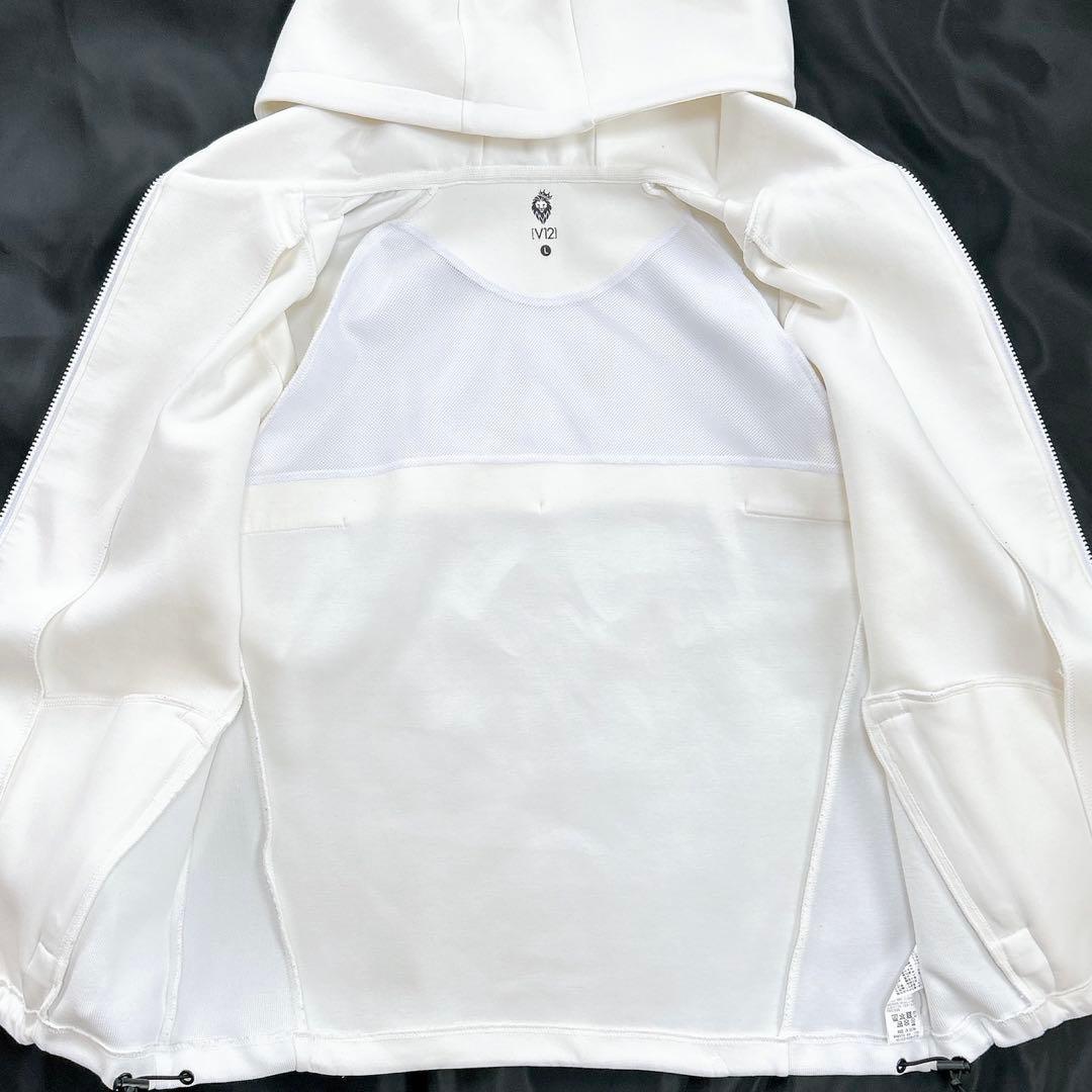 2024年モデル V12 ヴィトゥエルヴ フルジップパーカー ゴルフウェア L
