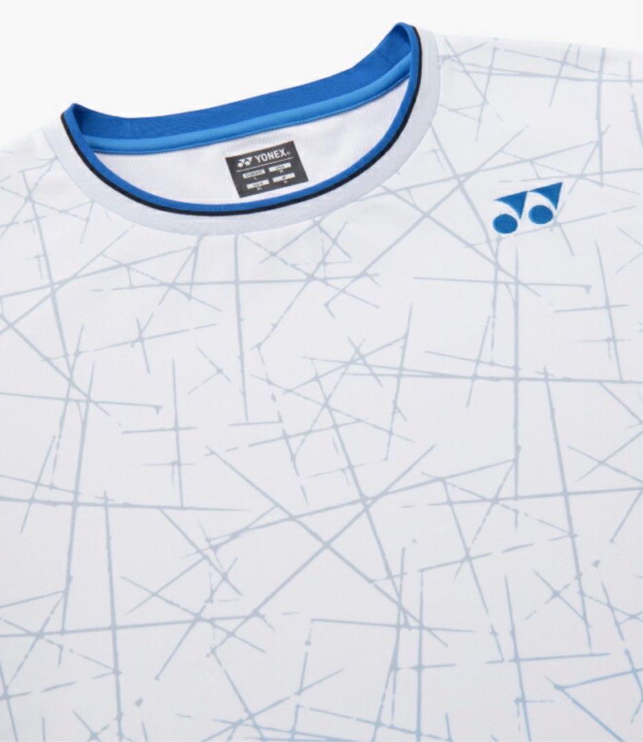 YONEX ユニ ゲームシャツ NTT東日本モデル ホワイト 011 Ｍサイズ