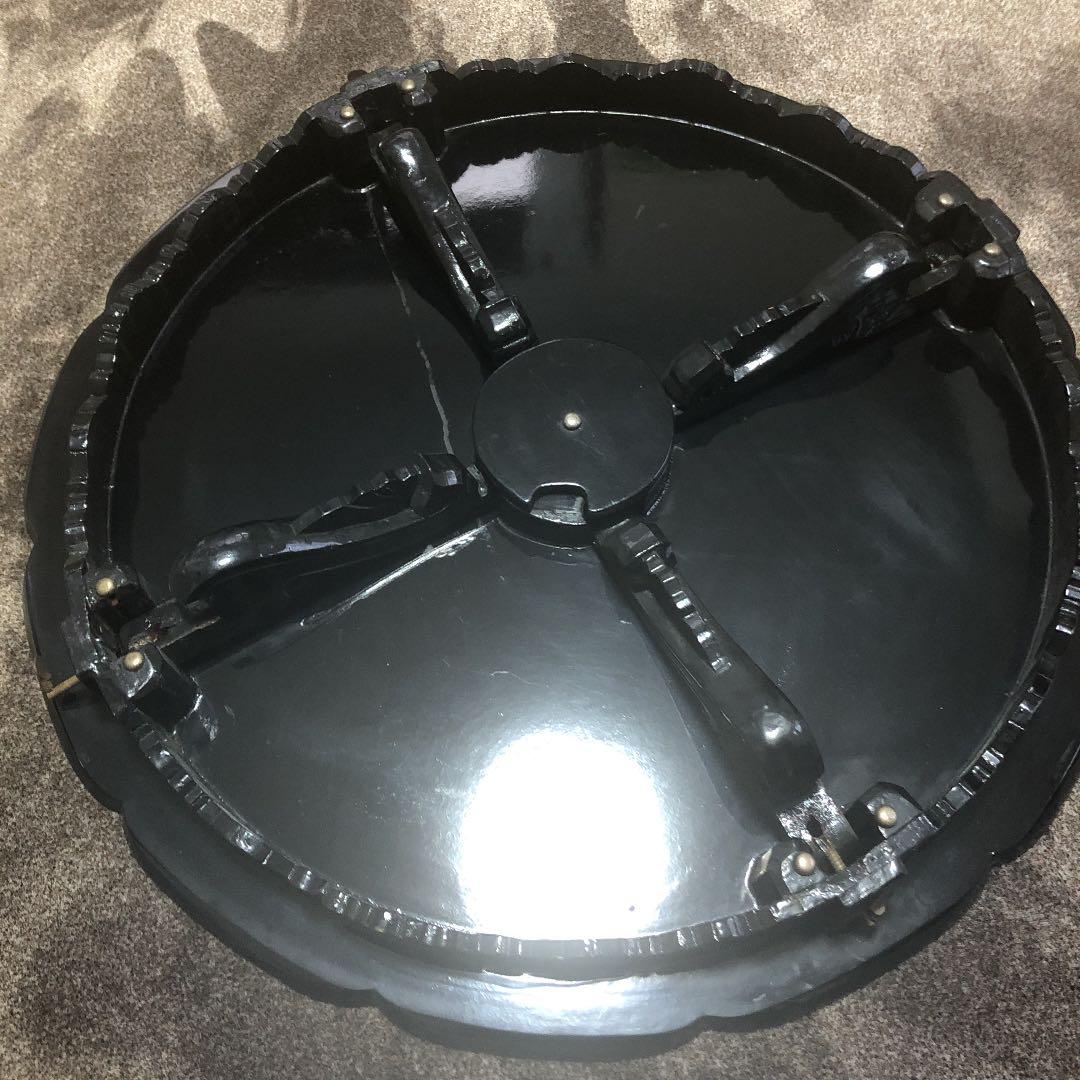 韓国の伝統工芸品・螺鈿細工の折りたたみ式丸膳