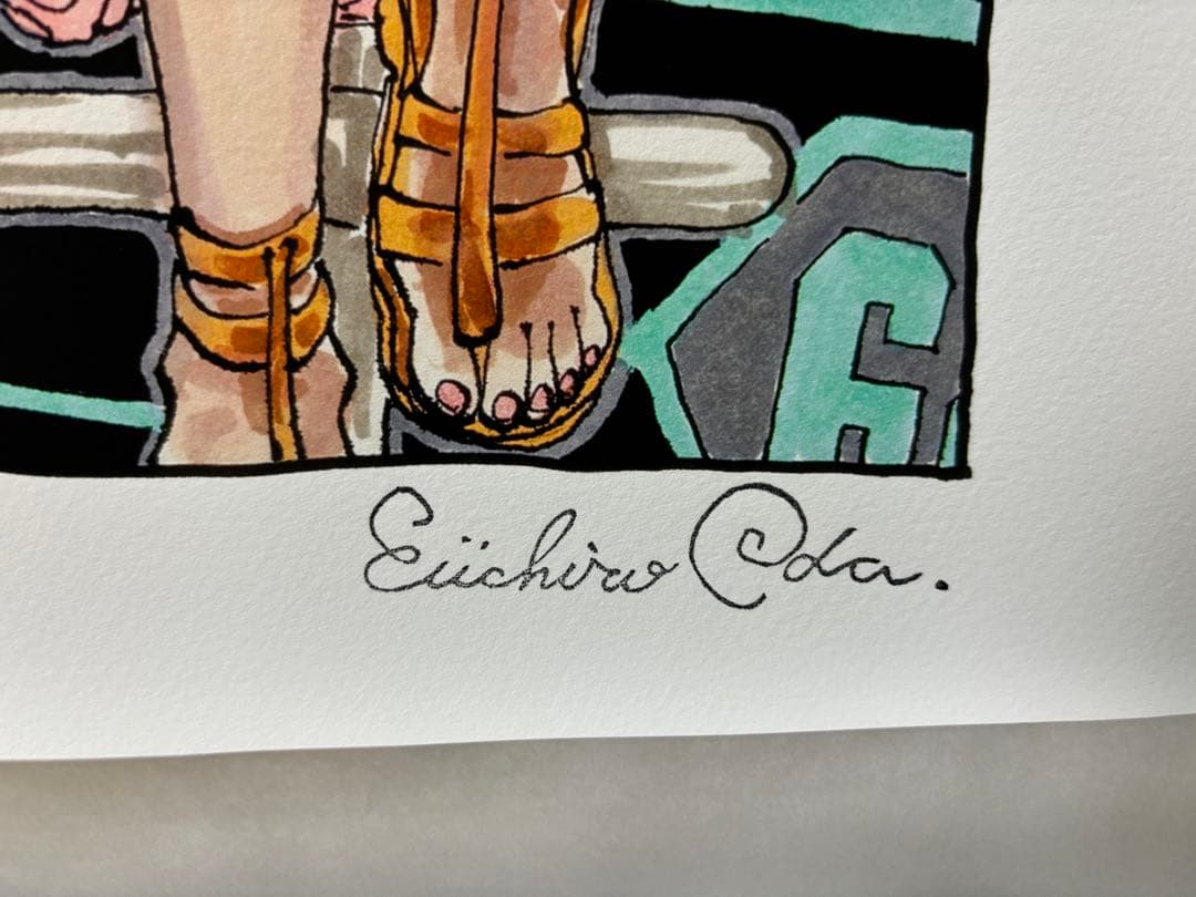 【原画：世界20部限定】マンガアート ONE PIECE /Party