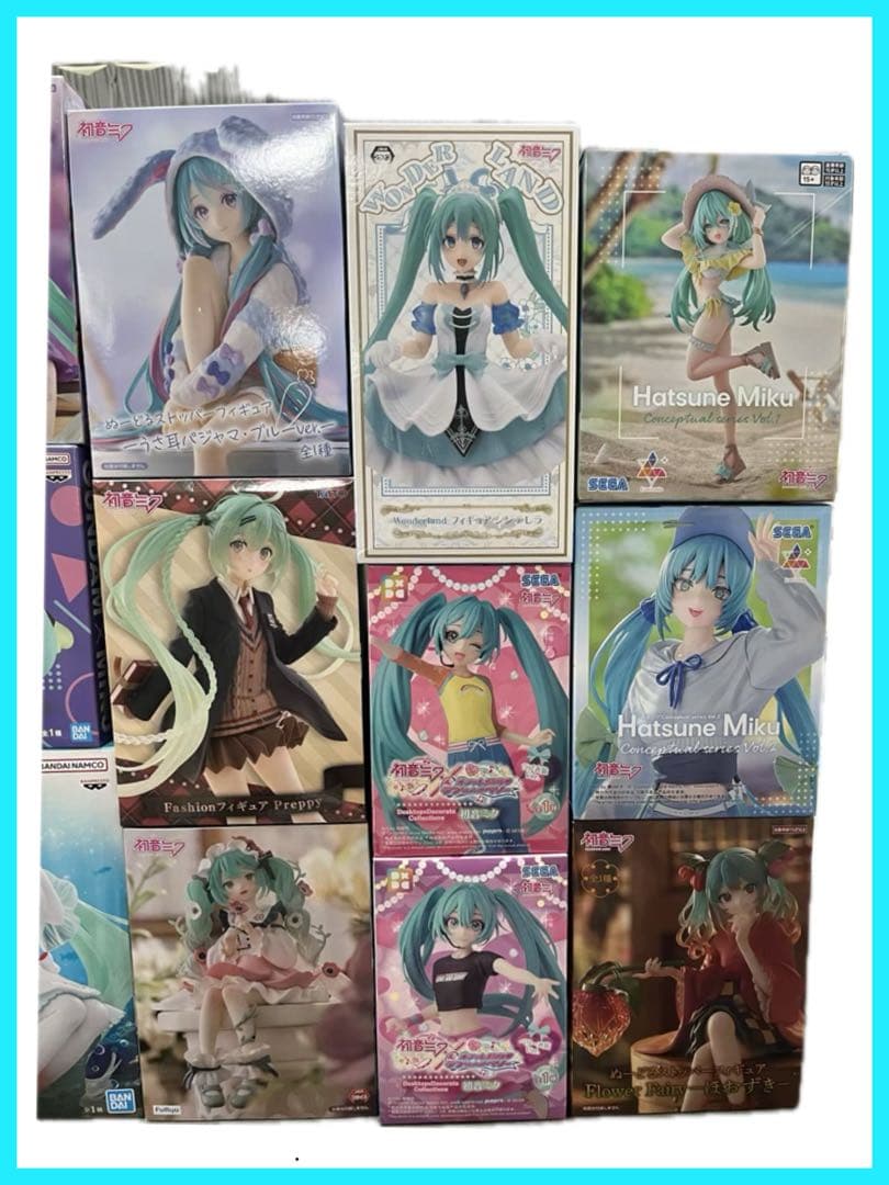 初音ミク フィギュア17体 スピーカー付き まとめ売り
