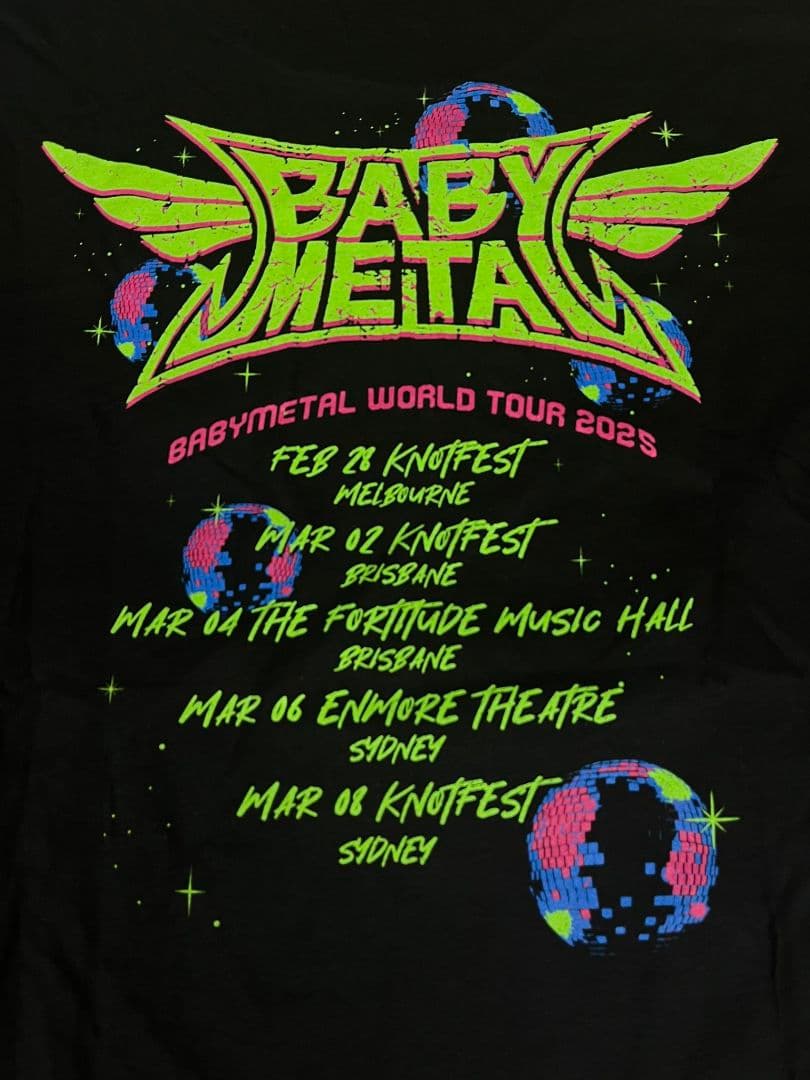 BABYL 2025 オーストラリア 限定 Tシャツ　XL