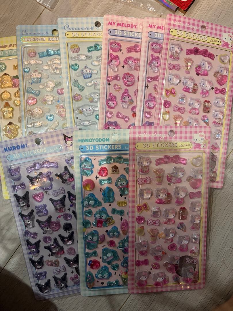 ボンボンドロップシール等　１９６点　まとめ売り