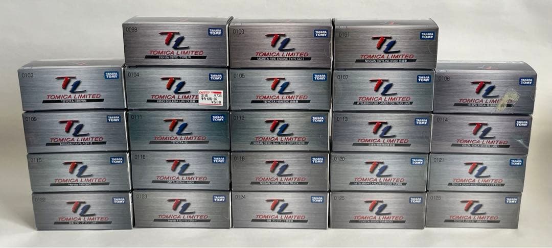 トミカリミテッド　95台まとめ売り