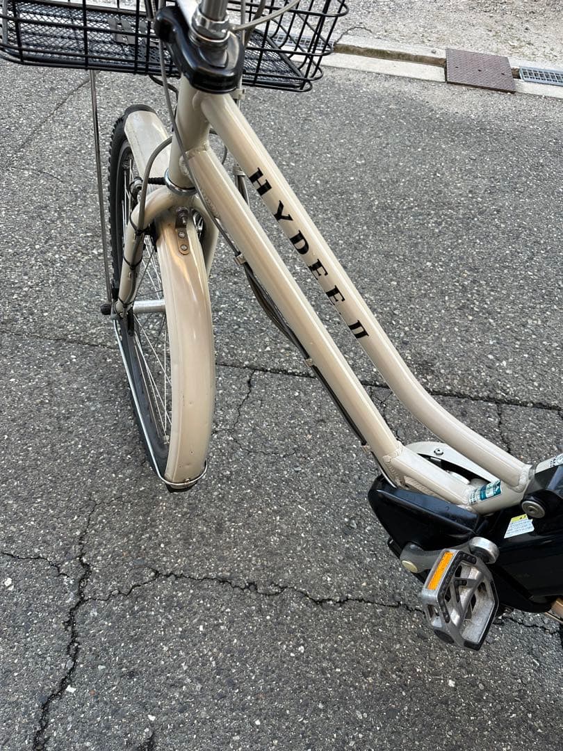 ブリヂストンhydee2 人気な車種　子供乗せシート付き電動自転車　お買い得品