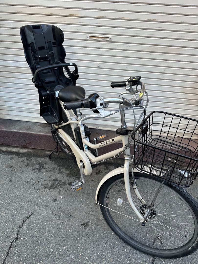 ブリヂストンhydee2 人気な車種　子供乗せシート付き電動自転車　お買い得品