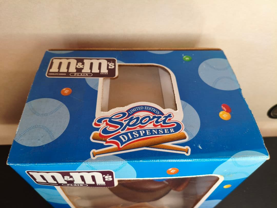 1995年 M&M's オレンジ 野球 ディスペンサー 限定品