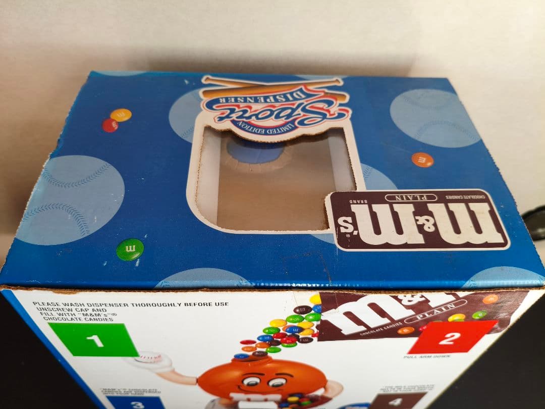 1995年 M&M's オレンジ 野球 ディスペンサー 限定品