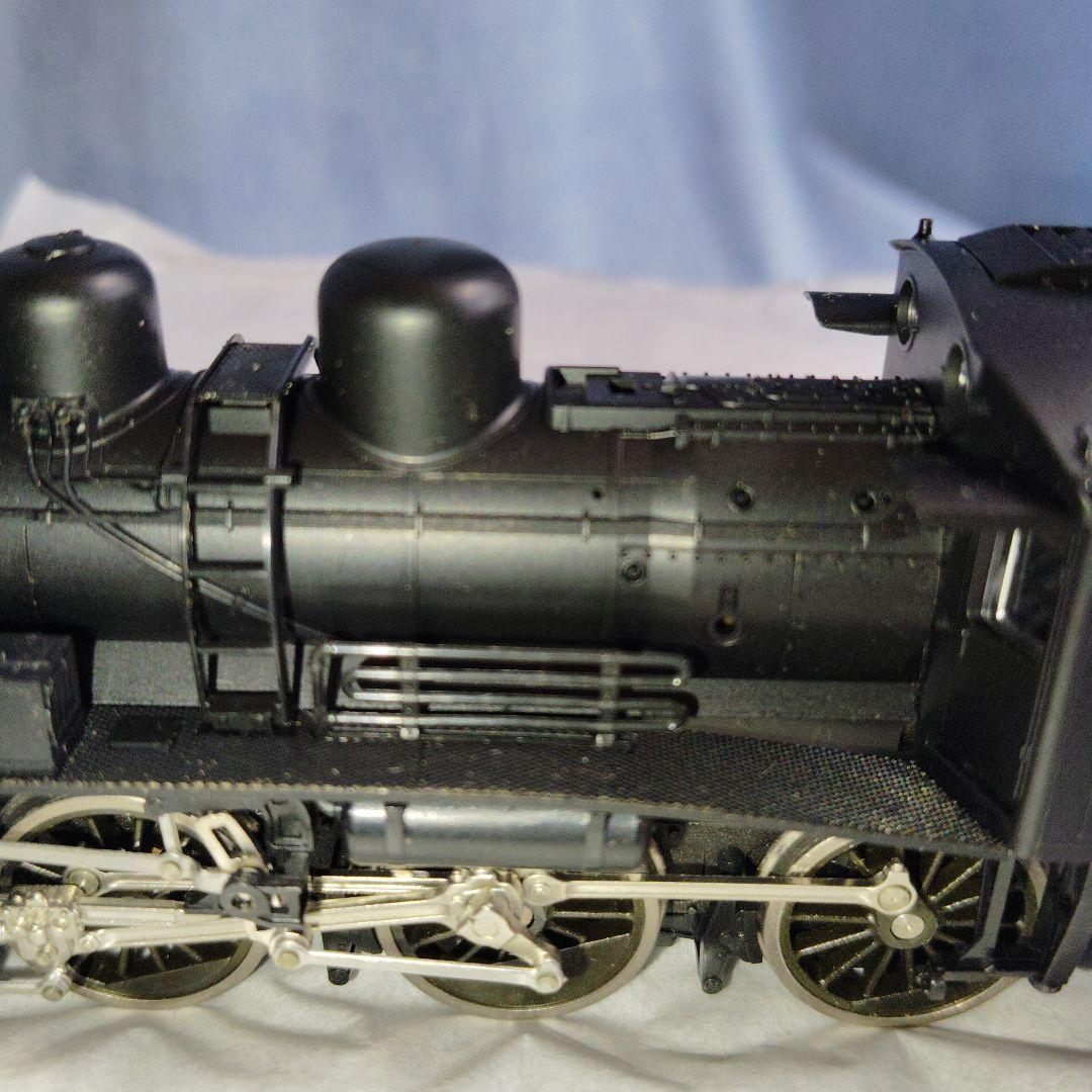 か*ん様 蒸気機関車 プラスチック製模型 ブラック