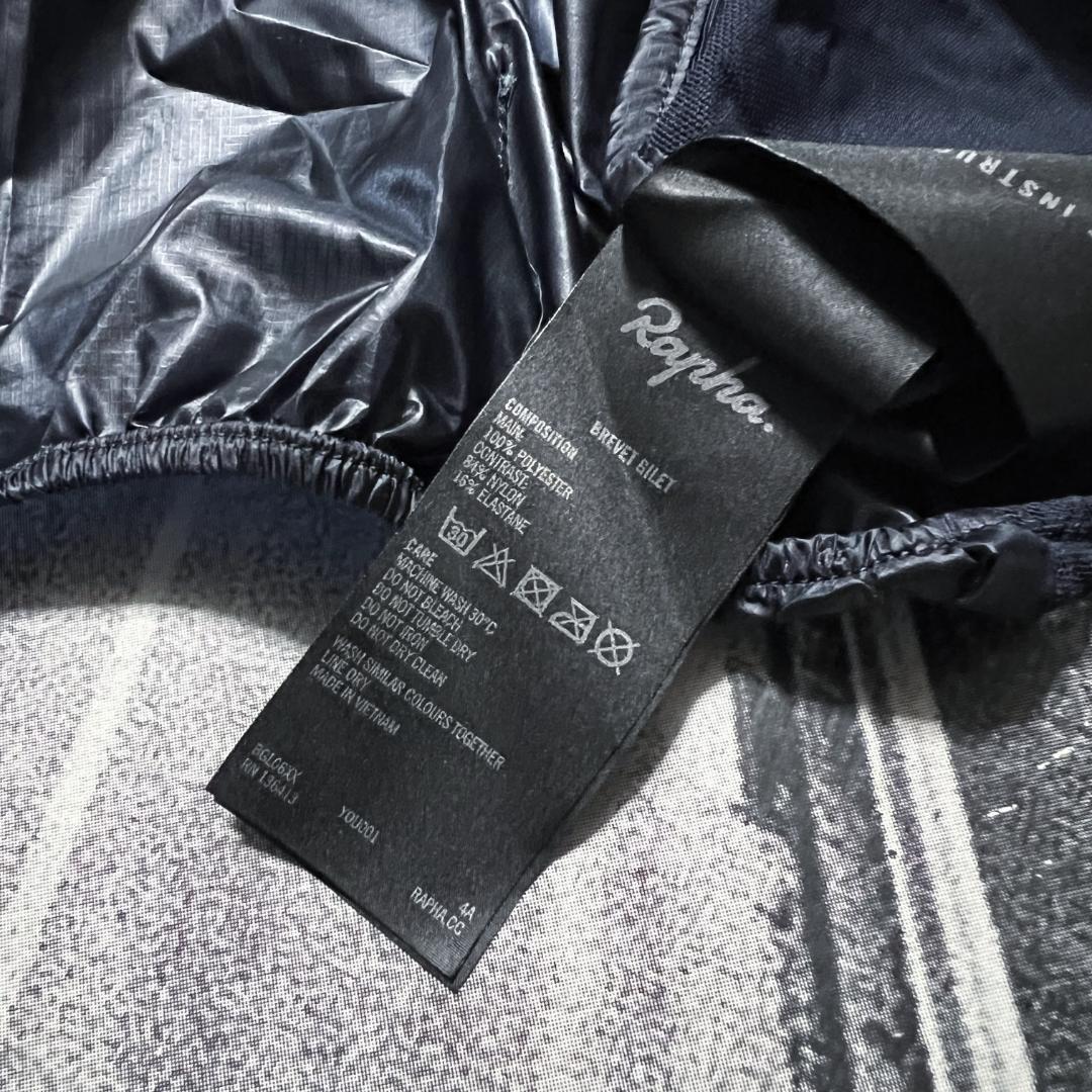 Rapha メンズ ブルベ ジレ Mサイズ ダークネイビー ベスト