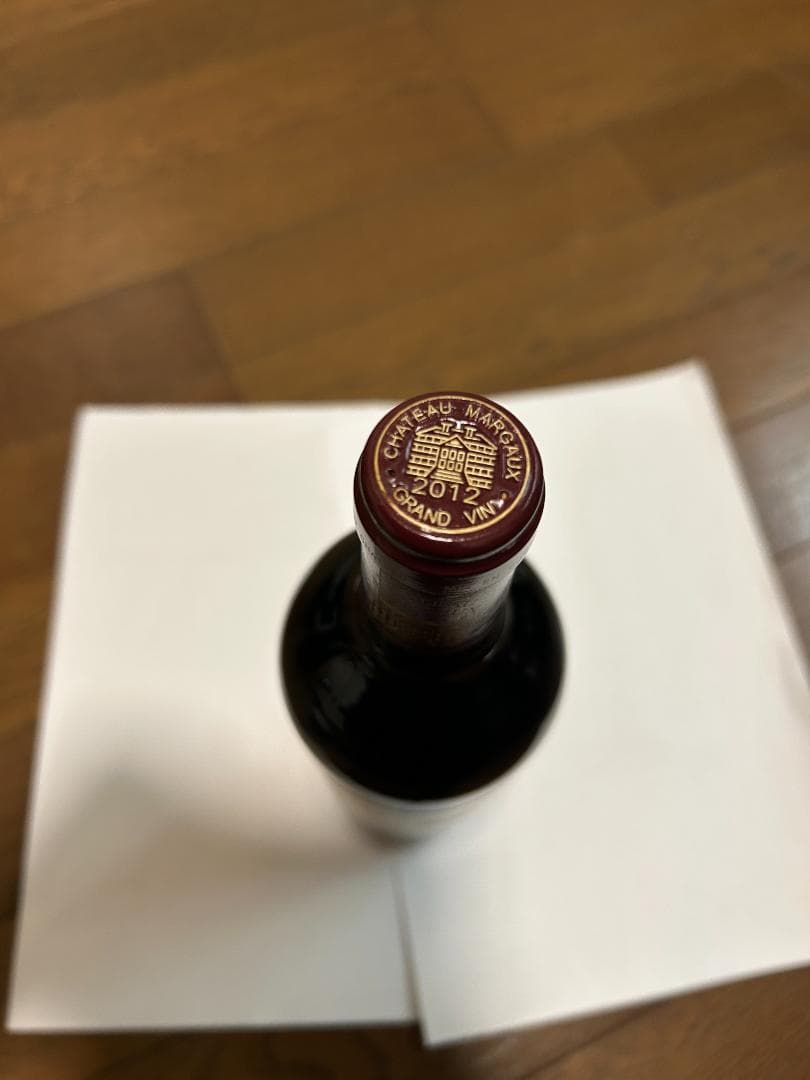 【希少・正規品】シャトー・マルゴー 2012　格付第1級・フルボトル未開栓
