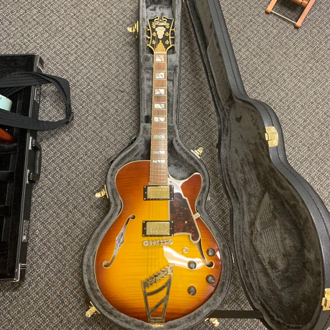 D'Angelico Excel SS サンバースト ギター ハードケース付