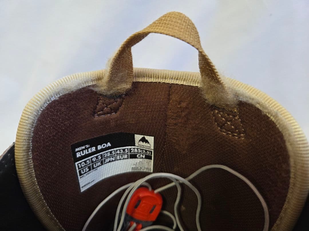 28.5㎝ BURTON Ruler BOA　スノーボードブーツ