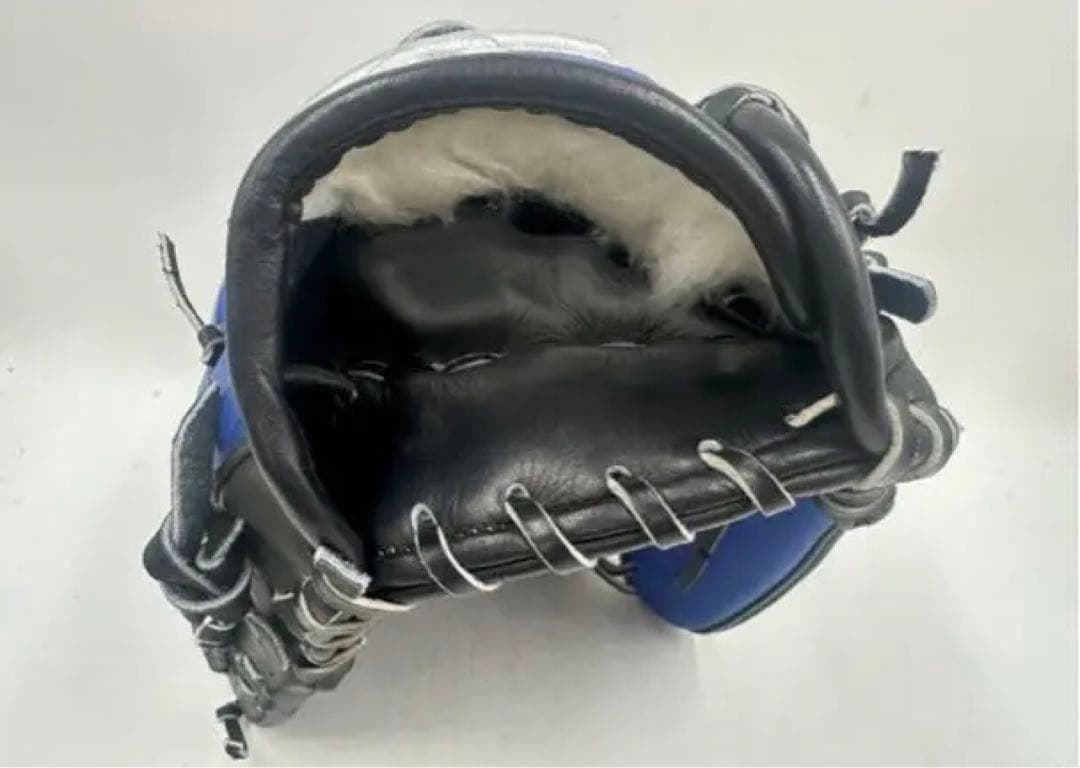 青色 軟式グローブ 左投げ用 山本由伸風