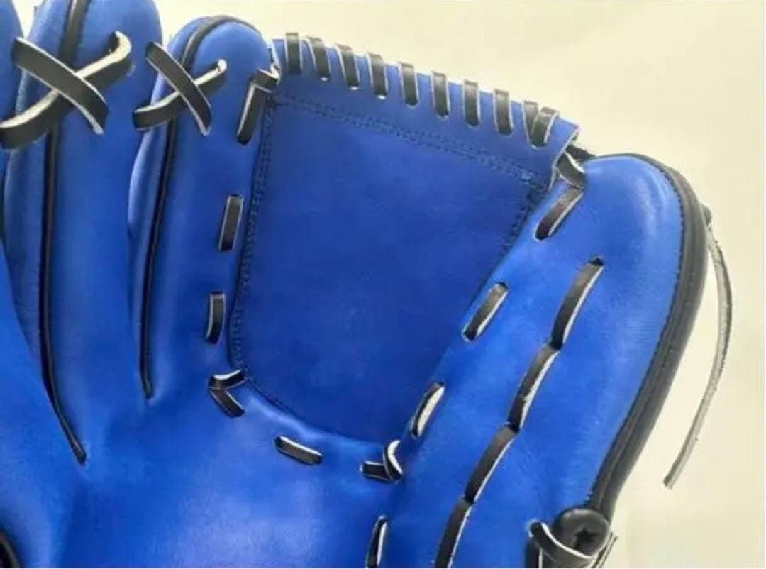 青色 軟式グローブ 左投げ用 山本由伸風