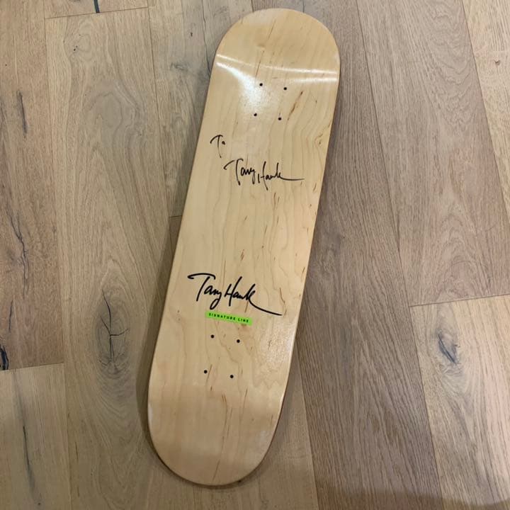 Tony Hawk サイン入り スケートボード