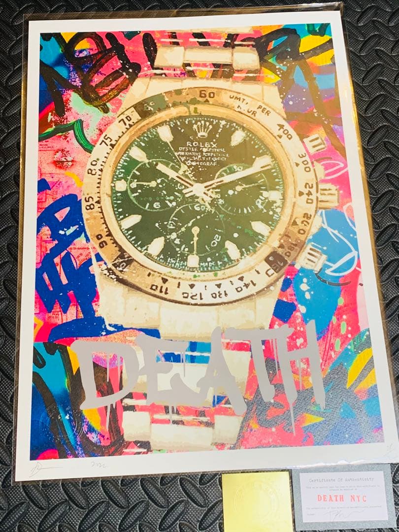 SOLD完売！A様ありがとうございました。DEATH NYC  世界限定100枚