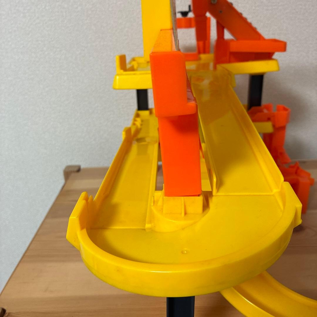 トミカ　建設　けんせつごっこ　工事現場　クレーン　1990年代　TOMY