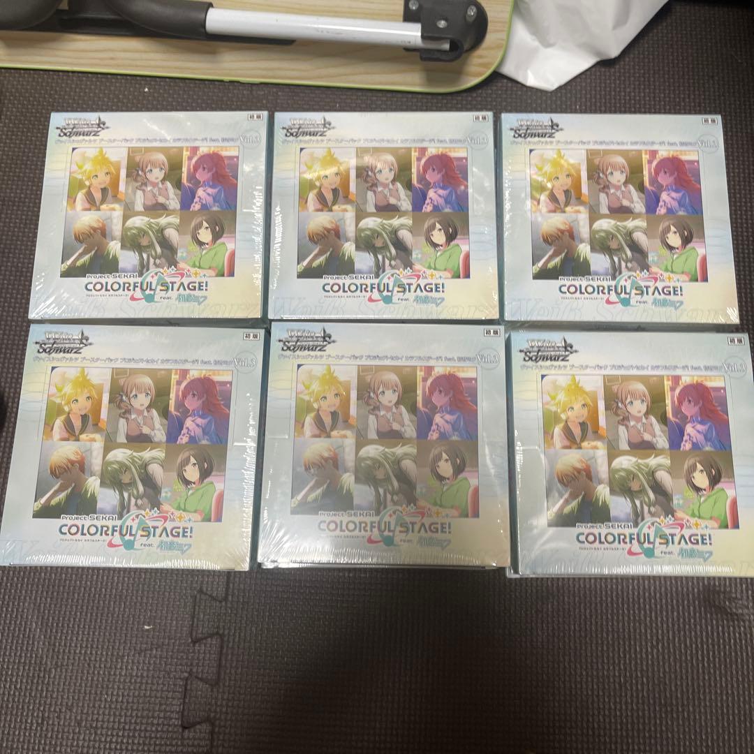 ヴァイスシュヴァルツ プロジェクトセカイ カラフルステージ 未開封品　12BOX